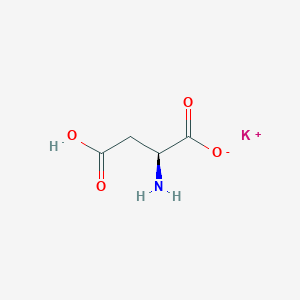 molecular formula C4H6KNO4 B7798668 CID 71604 