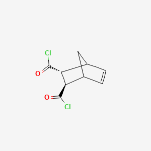 molecular formula C9H8Cl2O2 B7798696 trans-Bicyclo[2.2.1]hept-5-ene-2,3-dicarbonyl dichloride 