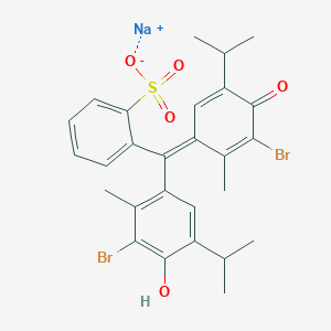 molecular formula C27H27Br2NaO5S B7798710 溴百里酚蓝钠 CAS No. 1217249-89-2