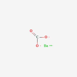 molecular formula BaCO3<br>CBaO3 B7798742 碳酸钡 CAS No. 25070-31-9