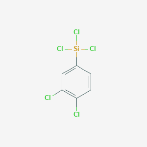 molecular formula C6H3Cl5Si B7798847 (3,4-Dichlorophenyl)trichlorosilane 