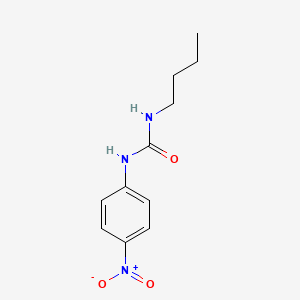 molecular formula C11H15N3O3 B7798866 1-Butyl-3-(4-nitrophenyl)urea 