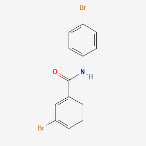molecular formula C13H9Br2NO B7798885 3,4'-Dibromobenzanilide 