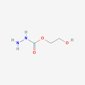 molecular formula C3H8N2O3 B7798901 2-hydroxyethyl N-aminocarbamate CAS No. 4341-20-2