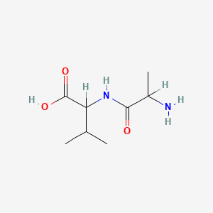molecular formula C8H16N2O3 B7798921 dl-Alanyl-dl-valine CAS No. 3303-46-6