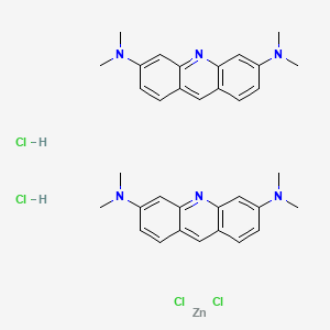 molecular formula C34H40Cl4N6Zn B7799042 Acridine Orange hemi(zinc chloride) salt 