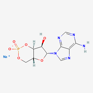 molecular formula C10H11N5NaO6P B7799051 CID 216877 
