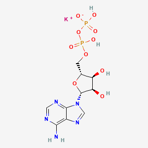 molecular formula C10H14KN5O10P2 B7799054 CID 16218922 