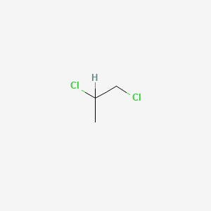 molecular formula C3H6Cl2 B7799083 1,2-二氯丙烷 CAS No. 78-87-5; 26638-19-7(mixedisomers)