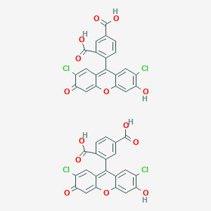 Spiro[isobenzofuran-1(3H),9'-[9H]xanthene]-ar-carboxylic acid,2',7'-dichloro-3',6'-dihydroxy-3-oxo-