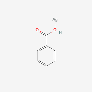 molecular formula C7H6AgO2 B7799494 Silver benzoate, 99% 