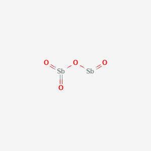molecular formula O4Sb2 B7799516 Antimony oxide (Sb2O4) 