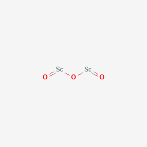 molecular formula O3Sc2 B7799687 Scandium Oxide Nanopowder 