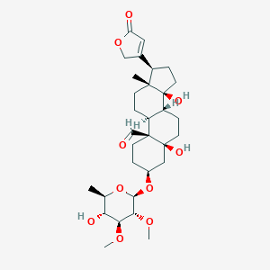 molecular formula C31H46O10 B077997 曼索尼 CAS No. 11037-26-6