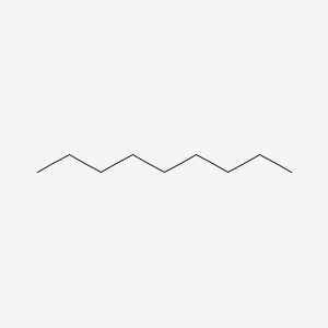 molecular formula C9H20<br>H3C-(CH2)7-CH3<br>C9H20 B7799710 Nonane CAS No. 66039-00-7