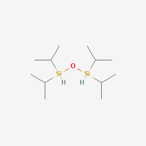 molecular formula C12H30OSi2 B7799732 1,1,3,3-Tetraisopropyl-2-oxatrisilane 