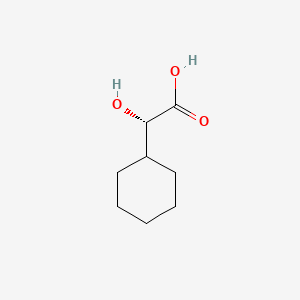 molecular formula C8H14O3 B7799765 (2s)-Cyclohexyl(hydroxy)acetic acid CAS No. 61931-67-7