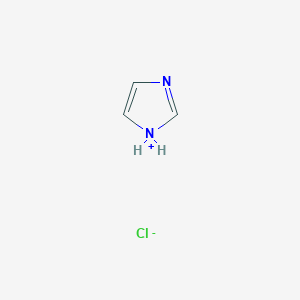 molecular formula C3H5ClN2 B7799778 Imidazolium chloride 