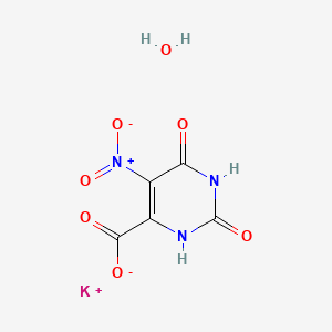 Potassium 5-nitro-2,6-dioxo-1,2,3,6-tetrahydropyrimidine-4-carboxylate hydrate