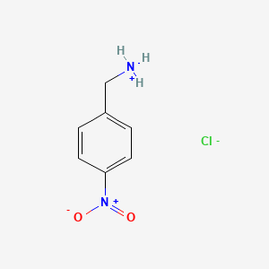 molecular formula C7H9ClN2O2 B7799951 p-Nitrobenzylamine hydrochloride 