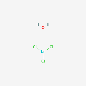 molecular formula Cl3ErH2O B7799987 Erbium chloride (ErCl3), hexahydrate (8CI,9CI) 