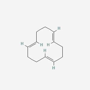 molecular formula C12H18 B7800021 1,5,9-Cyclododecatriene 