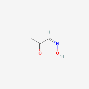 molecular formula C3H5NO2 B7800048 (Z)-2-Oxopropanal oxime 