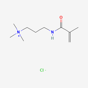 molecular formula C10H21ClN2O B7800070 Methacrylamidopropyltrimethylammonium chloride CAS No. 68039-13-4