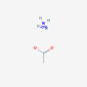 molecular formula C2H7NO2 B7800336 Ammonium-15Nacetate 