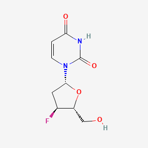 molecular formula C9H11FN2O4 B7800380 2',3'-Dideoxy-3'-fluorouridine CAS No. 207128-22-1