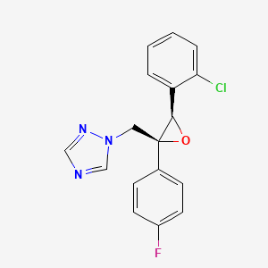 molecular formula C17H13ClFN3O B7800406 Epoxiconazole CAS No. 476648-91-6
