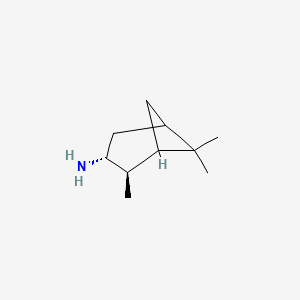 molecular formula C10H19N B7800534 (1R,2R,3R,5S)-(-)-Isopinocampheylamine 