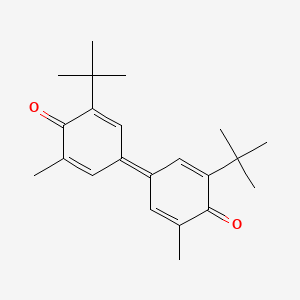 molecular formula C22H28O2 B7800605 3,3'-Di-tert-butyl-5,5'-dimethyldiphenoquinone 