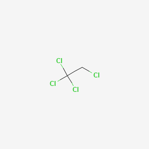 molecular formula C2H2Cl4<br>C2H2Cl4<br>Cl3CCH2Cl B7800634 1,1,1,2-Tetrachloroethane CAS No. 25322-20-7