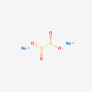 molecular formula Na2S2O4<br>Na2O4S2 B7800708 二硫代亚钠 