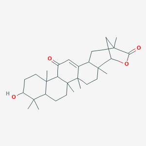 molecular formula C30H44O4 B078008 光杆草素 CAS No. 10401-33-9