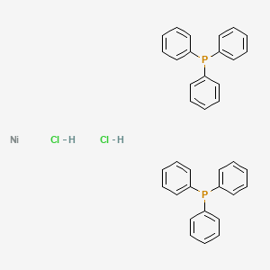 molecular formula C36H32Cl2NiP2 B7800866 Nickel;triphenylphosphane;dihydrochloride 