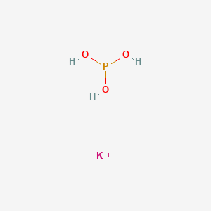 molecular formula H3KO3P+ B078009 膦酸一钾盐 CAS No. 13977-65-6