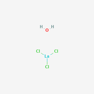 molecular formula Cl3H2LaO B7800980 三氯化镧水合物 