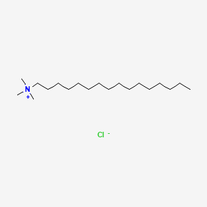 molecular formula C19H42N.Cl<br>C19H42ClN B7801134 十六烷基三甲基氯化铵 CAS No. 68002-63-1
