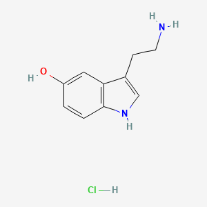 molecular formula C10H13ClN2O B7801248 Serotonin hydrochloride CAS No. 21591-86-6