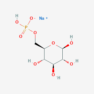 molecular formula C6H12NaO9P B7801298 CID 16219443 