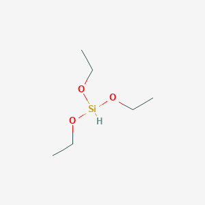 molecular formula C6H16O3Si B7801341 三乙氧基硅烷 