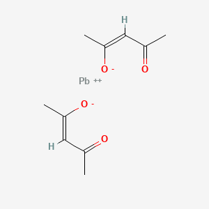 molecular formula C10H14O4Pb B7801433 Bis(pentane-2,4-dionato-O,O')lead 