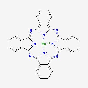 molecular formula C32H16MgN8 B7801449 酞菁镁(II) 