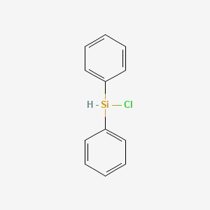 molecular formula C12H11ClSi B7801456 Hexanoic-D11acid 