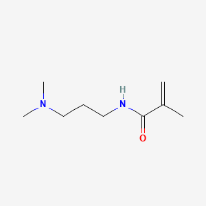 molecular formula C9H18N2O B7801511 N-(3-(二甲氨基)丙基)甲基丙烯酰胺 CAS No. 67296-21-3