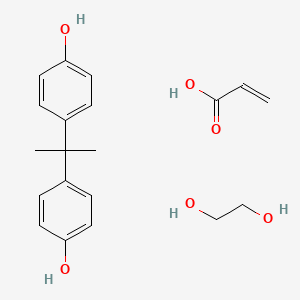 molecular formula C20H26O6 B7801529 双酚A乙氧基化二甲基丙烯酸酯 