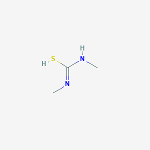 molecular formula C3H8N2S B7801538 CID 10794 