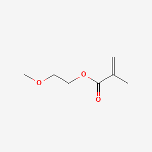 molecular formula C7H12O3 B7801559 2-甲氧基乙基甲基丙烯酸酯 CAS No. 27987-32-2